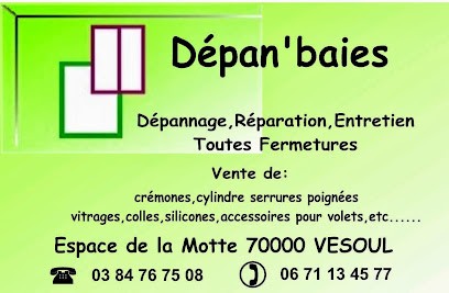 Dépan'Baies, Menuisier à Vesoul
