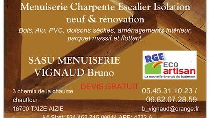 Menuiserie Vignaud Bruno, Menuisier à Taizé-Aizie