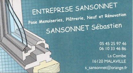 Sansonnet Sébastien, Menuisier à Angeac-Charente