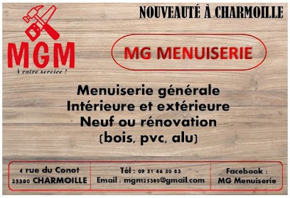 MGM, Menuisier à Charmoille
