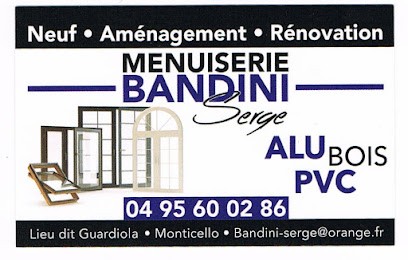 Menuiserie Bandini, Menuisier à Monticello