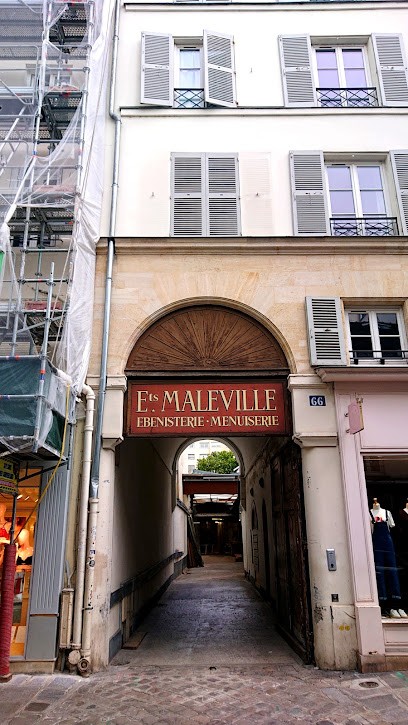 Etablissements Maleville, Menuisier à Saint-Denis