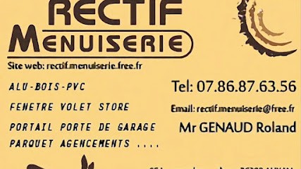 Rectif Menuiserie, Menuisier à Alixan