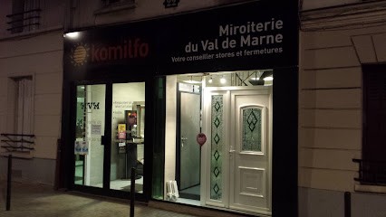 Komilfo Miroiterie Du Val-de-Marne à Vincennes - Pergolas, Stores, Menuiseries, Menuisier à Vincennes