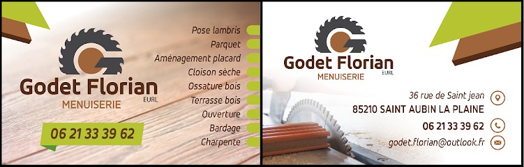 Godet Florian Menuiserie, Menuisier à Saint-Aubin-la-Plaine