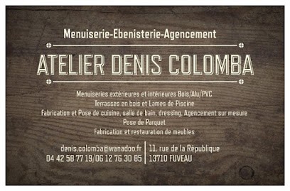 Atelier Denis COLOMBA, Menuisier à Fuveau