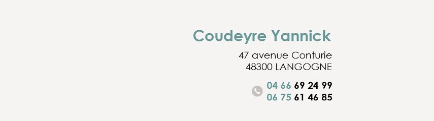 Coudeyre Yannick, Charpentier à Langogne