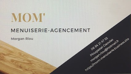 MOM' MENUISERIE MORGAN RIOU, Menuisier à Plougastel-Daoulas