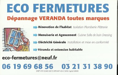 Eco Fermetures et agencement de l'habitat - véranda, Menuisier à Marquise