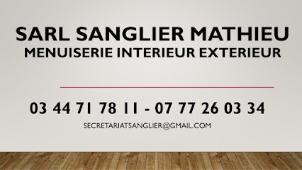 SARL Sanglier Mathieu, Menuisier à Sacy-le-Grand