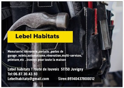 Lebel Habitats, Menuisier à Juvigny