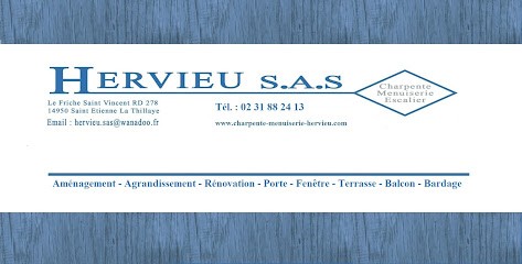 HERVIEU SAS, Menuisier à Saint-Étienne-la-Thillaye