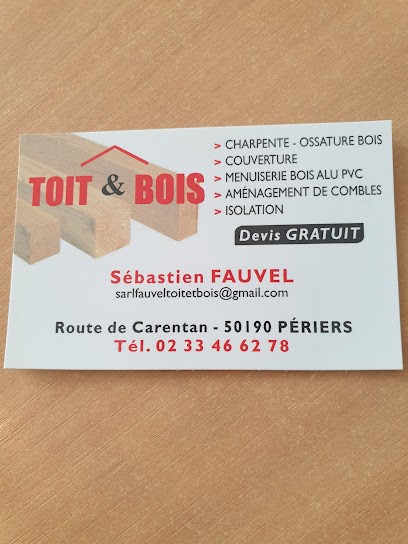 SARL FAUVEL TOIT ET BOIS ( RGE), Menuisier à Périers