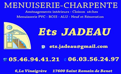 Ets Jadeau, Menuisier à Saint-Romain-de-Benet