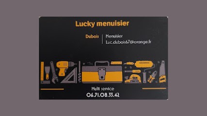 LUC DUBOIS, Menuisier à Berlancourt