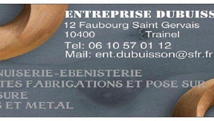 Dubuisson Emmanuel, Menuisier à Traînel