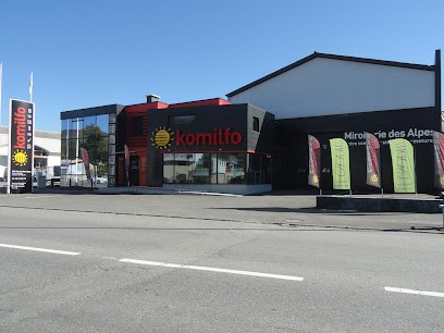 Komilfo Miroiterie Des Alpes à Gap - Pergolas, Stores, Fenêtres, Menuiseries, Menuisier à Gap