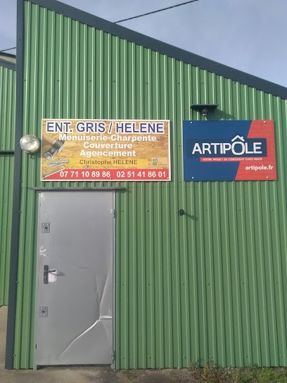 Menuiserie Charpente GRIS/HELENE, Menuisier à Chauché