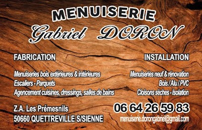 Menuiserie Gabriel DORON, Menuisier à Quettreville-sur-Sienne