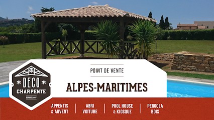 Déco Charpente Alpes Maritimes (Carport, Pergola, Pool House, Appentis, Auvent), Charpentier à Mouans-Sartoux