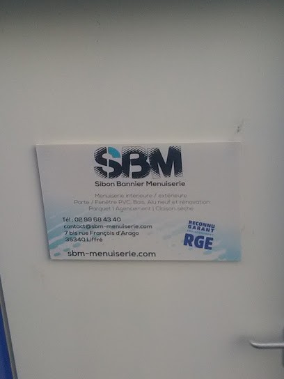 Sibon Bannier Menuiserie, Menuisier à Liffré
