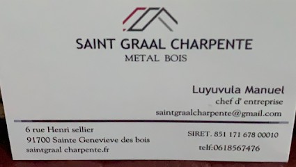 Saint Graal Charpente, Charpentier à Sainte-Geneviève-des-Bois