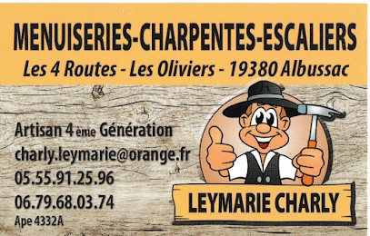 Charly Leymarie, Menuisier à Albussac