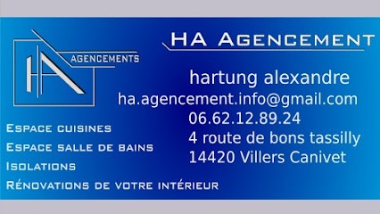 Ha Agencement, Menuisier à Villers-Canivet