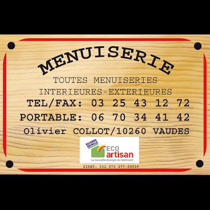Menuiserie Olivier COLLOT, Menuisier à Vaudes