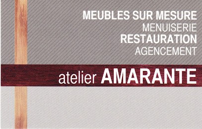 ATELIER AMARANTE, Menuiserie-Ébénisterie, Guillaume Moreno, Menuisier à Val Buëch-Méouge