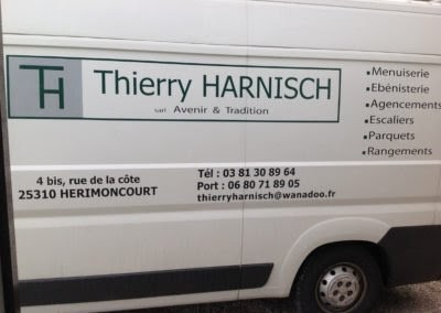 Thierry Harnisch, Menuisier à Hérimoncourt