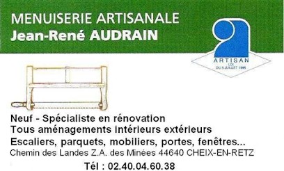 Menuiserie Artisanale Jean-René AUDRAIN, Menuisier à Cheix-en-Retz