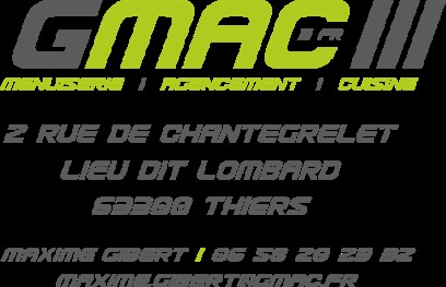 SARL GMAC, Menuisier à Thiers