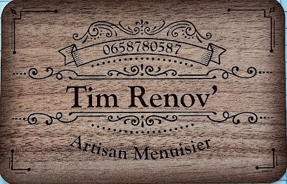Tim Renov', Menuisier à Saint-Rémy