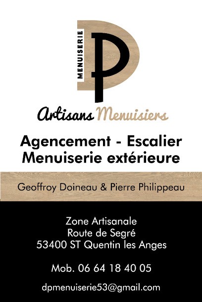 DP Menuiserie, Menuisier à Saint-Quentin-les-Anges