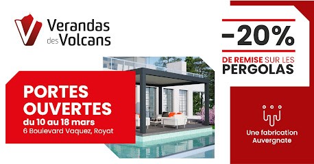 VERANDAS DES VOLCANS, Menuisier à Royat